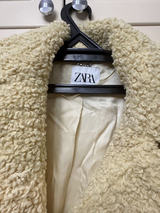 Шубка тедди ZARA 44-46