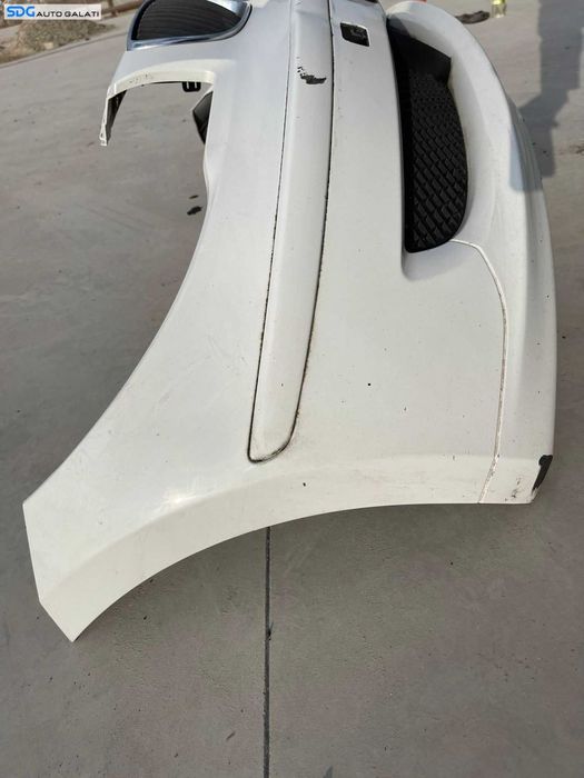 Bara Spoiler Fata Completa BMW Seria 1 E81 E87 LCI Facelift 2007 - 2011 Culoare Alpinweiss Cod 7185555 718555509 [Z0068]