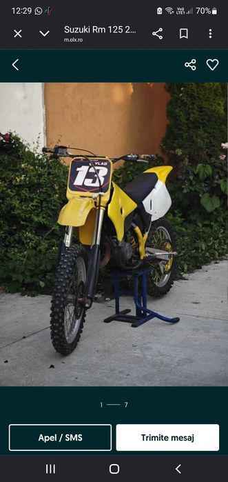 Suzuki rm 125ccc