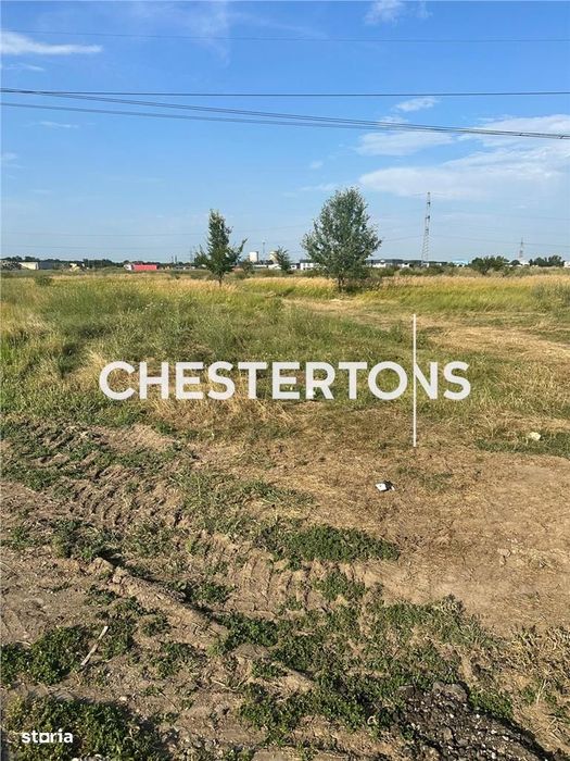 Teren de vanzare - Domnesti | 1.761 mp | Deschidere 40 ml | Toate util