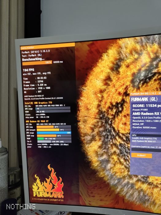 Sistem PC Gaming Intel i5-12500e, Rx 9060, RAM 16gb ddr5