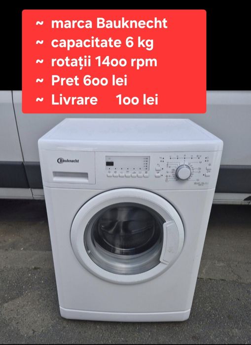 Masini de spalat rufe automate import Germania.  C710