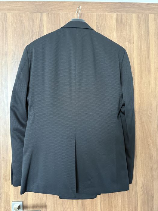 Costum elegant ceremonie barbati Gioberti negru marime 50 purtat o data
