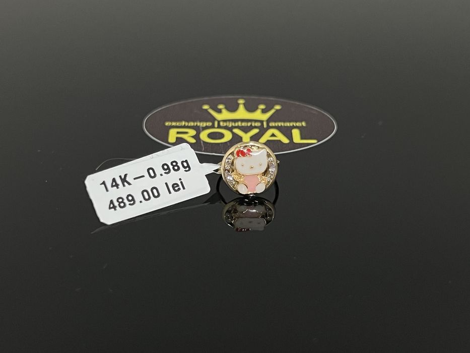 Bijuteria Royal CB : Inel copil aur 14k 585   0,98 gr