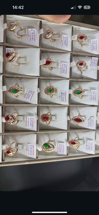 Продам кольцо золотое