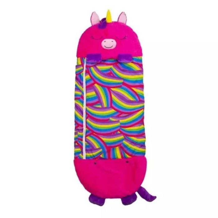 Детски спален чувал с възглавница – еднорог или акула