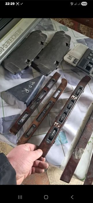 Мерс.140 омыватель фар.