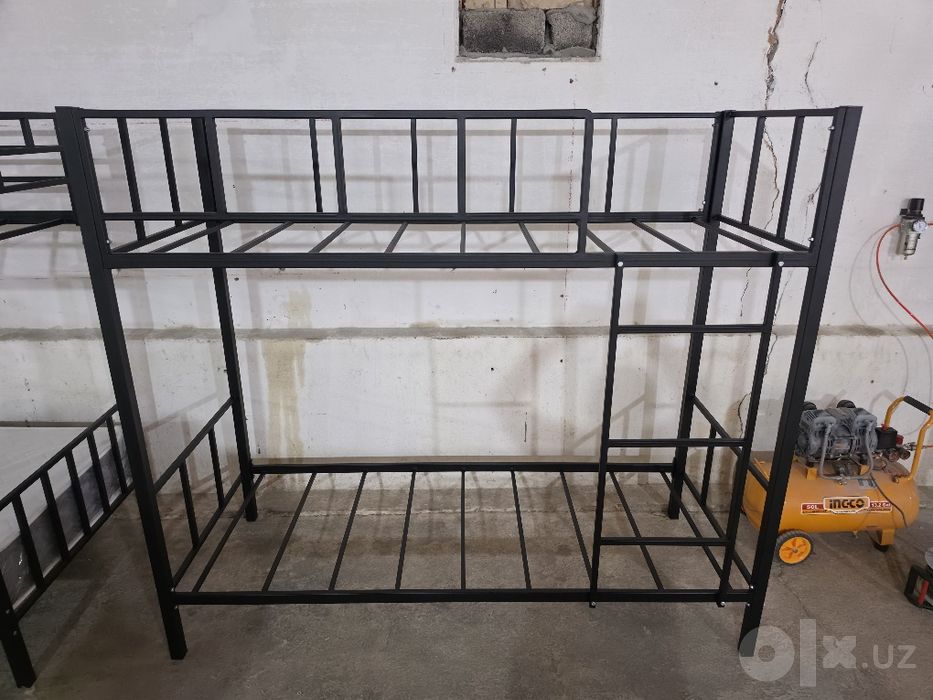 Ikki qavatli kravat. Ikki etajli krovat. 80×190 lik matras ichiga tush