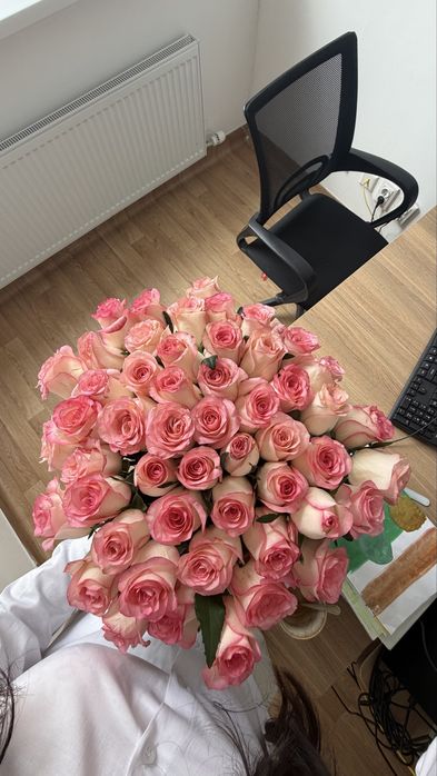 Свежий букет из  51 роз