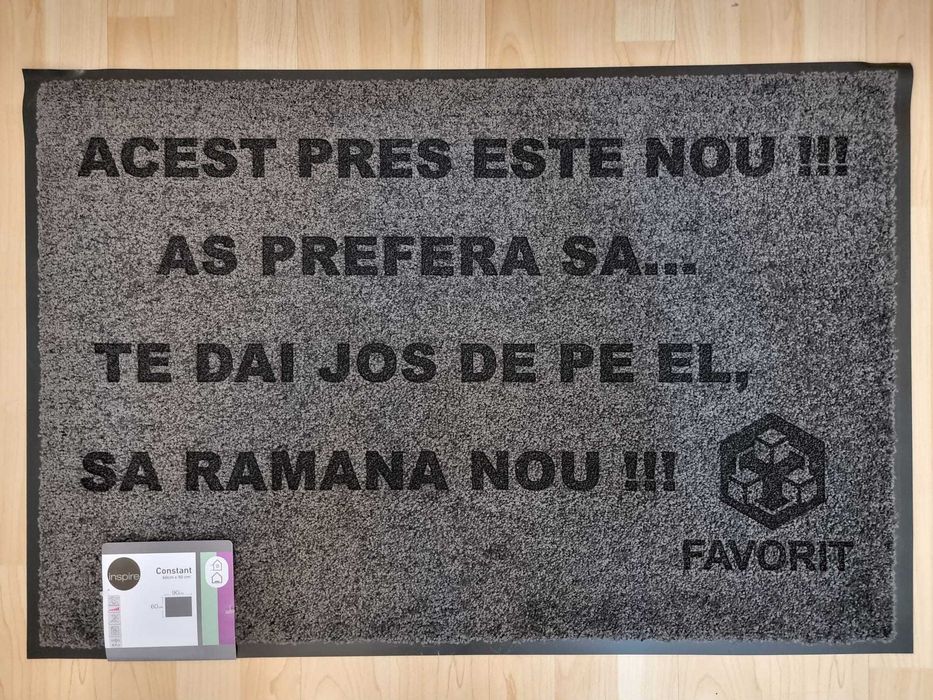 Covor intrare Personalizat 60x80cm