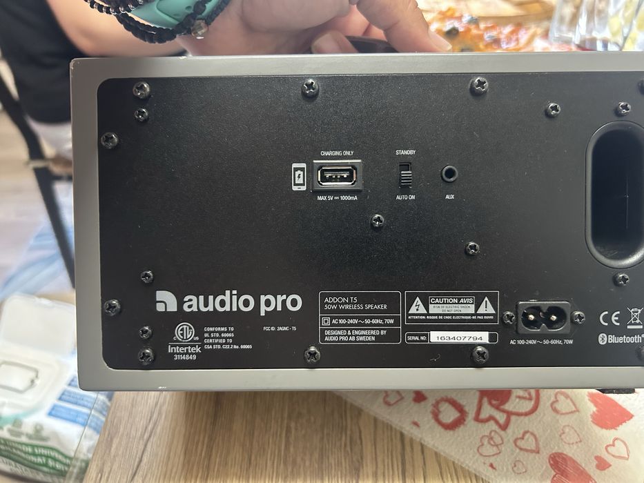 Vand Boxa Audio pro T5