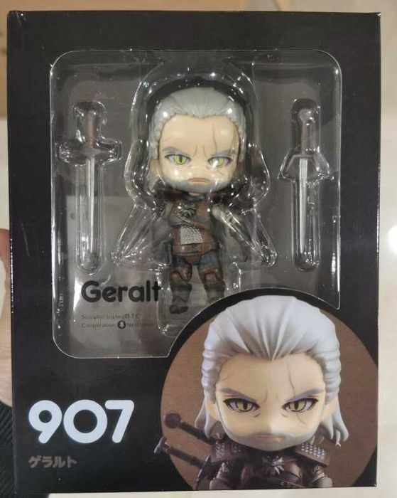 Figurina Geralt of Rivia Butcher of Blaviken 10 cm Witcher 3