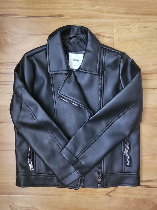 Geacă fete 116 piele sintetică