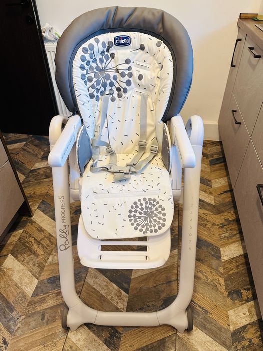 Scaun de masa pentru copii Chicco Polly Progress 5 in 1