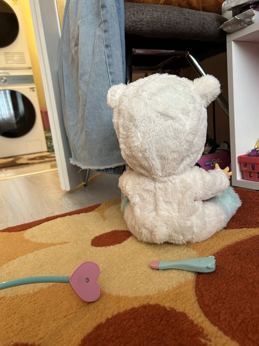 Плачеща кукла със сълзи IMC Toys Cry Babies - Кристал, болно бебе