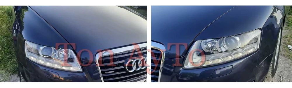 Стъкла Капаци Ауди А6 С6 А6L AUDI A6 C6 A6L 2006-2011 Стъкла Фарове