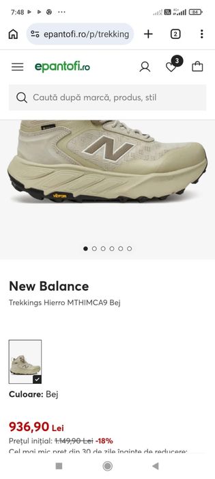 New Balance Trekkings Hierro