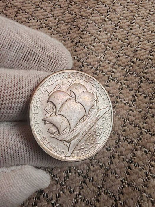 1/2 долар 1936 Long Island