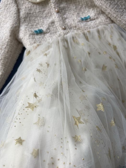 Продам твидовое платье для девочки