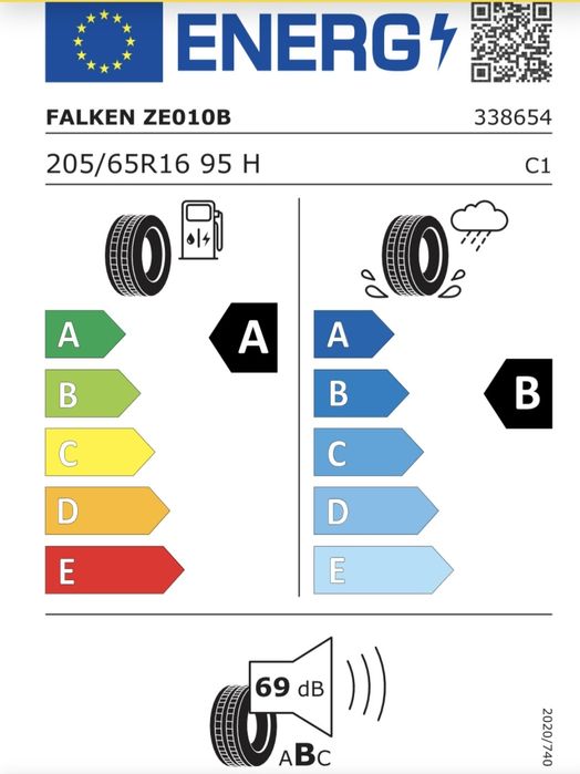 Anvelopr Falken ZIEX ZE010B 205 65 R16 (vara)