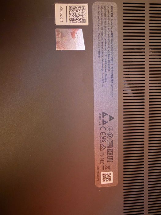 Lenovo 16" OLED 120Hz • Ryzen 7 7735HS • 16GB • Nou (1 ciclu)