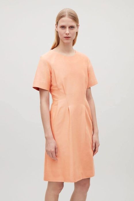 COS рокля с асиметрични плохи р-р М