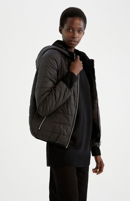 Дамско двулицево яке, водоустойчиво DeFacto