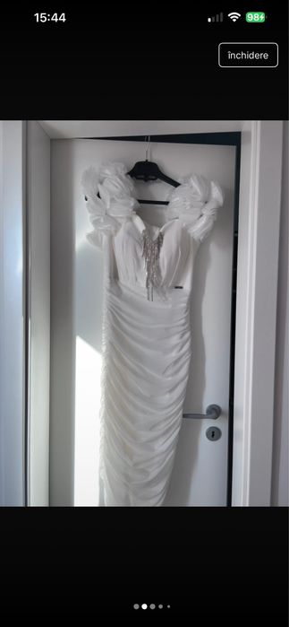 Rochie alba cununie civila