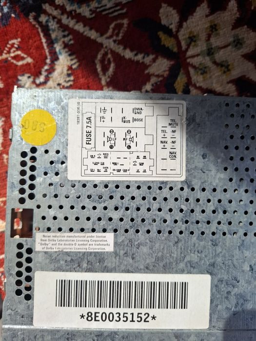 Audi chorus радио