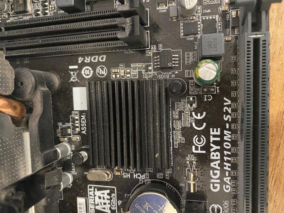 i3-7100, H110 m, кулер