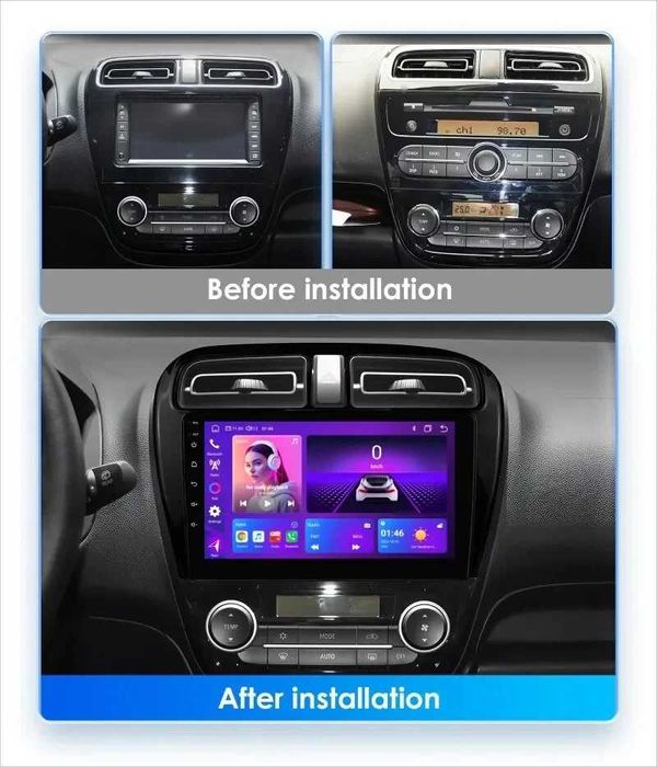 Мултимедия Mitsubishi Mirage Attrage Space Star Dodge Attitude Android