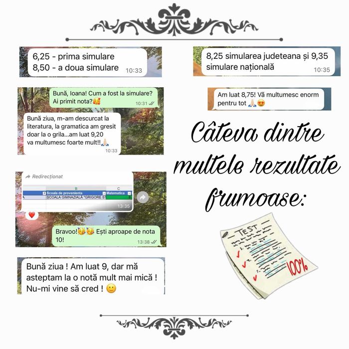 Meditații ROMÂNĂ  • Evaluare Națională / BAC • Profesor/Masterand