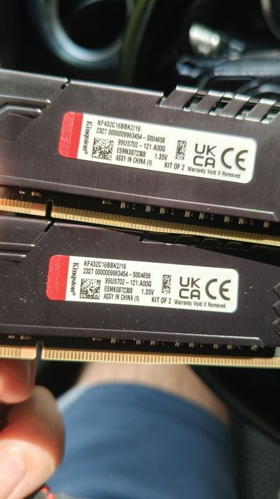 Kit 16gb DDR4 3200mhz cl16 Kingston Fury Beast (2x8gb)