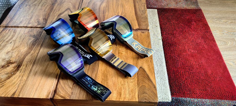 Ochelari heliomati lentilă colorata ski snowboard enduro atv