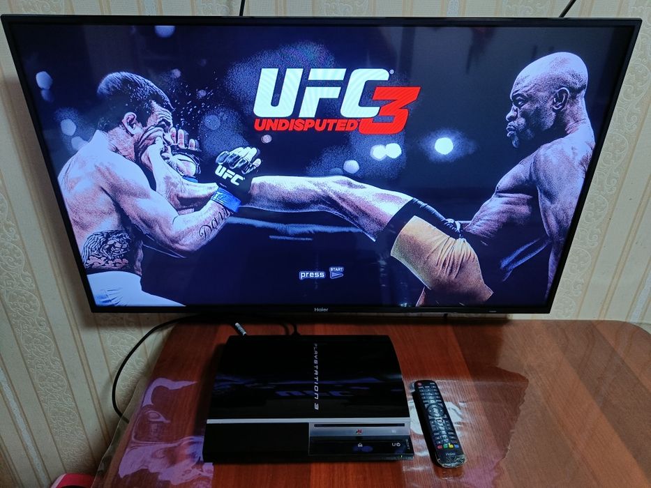 Sony ps3 + 150 игр + телевизор 43"