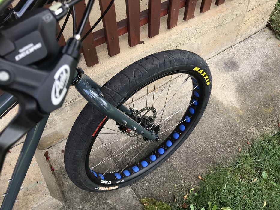 Schimb Surly Pugsley, City, Bikepacking Touring Fatbike Fat Mid Fat