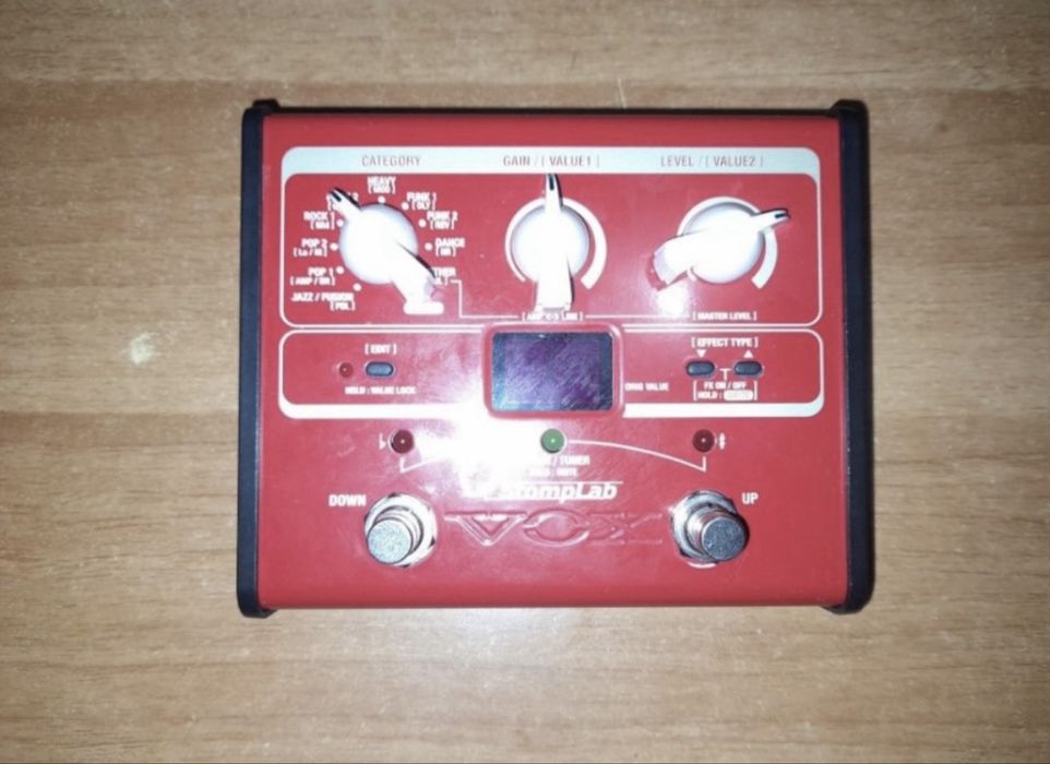 Vox Stomplab procesor efecte chitara bass