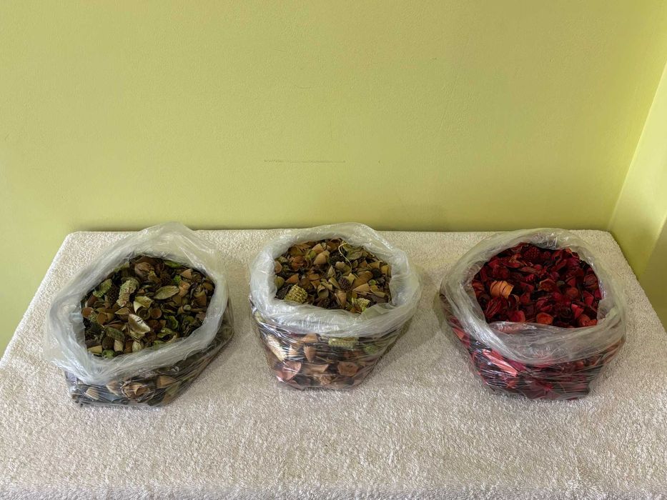 Декоративен сноп, декоративни панерки и декоративни плата