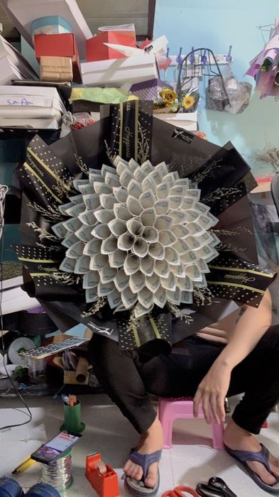 Букет из денег pulli buket