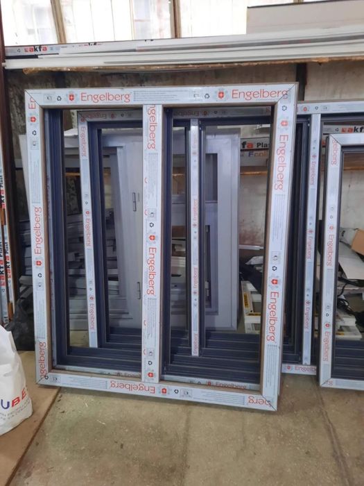 Акфа пласт термо алюмин эшик ром