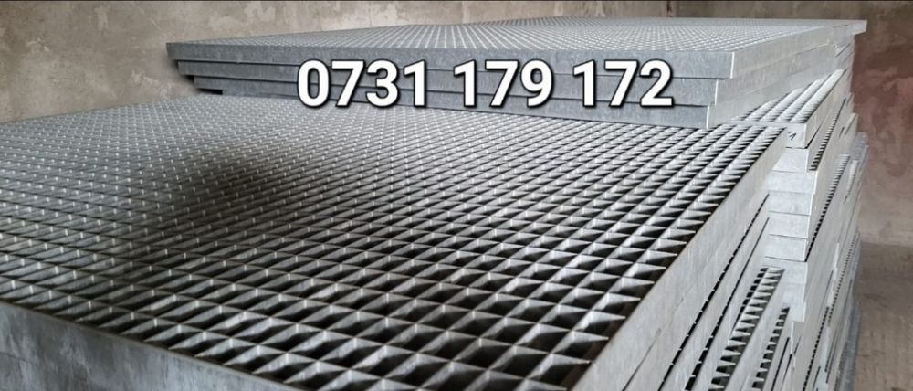 Grătare zincate galvanizat