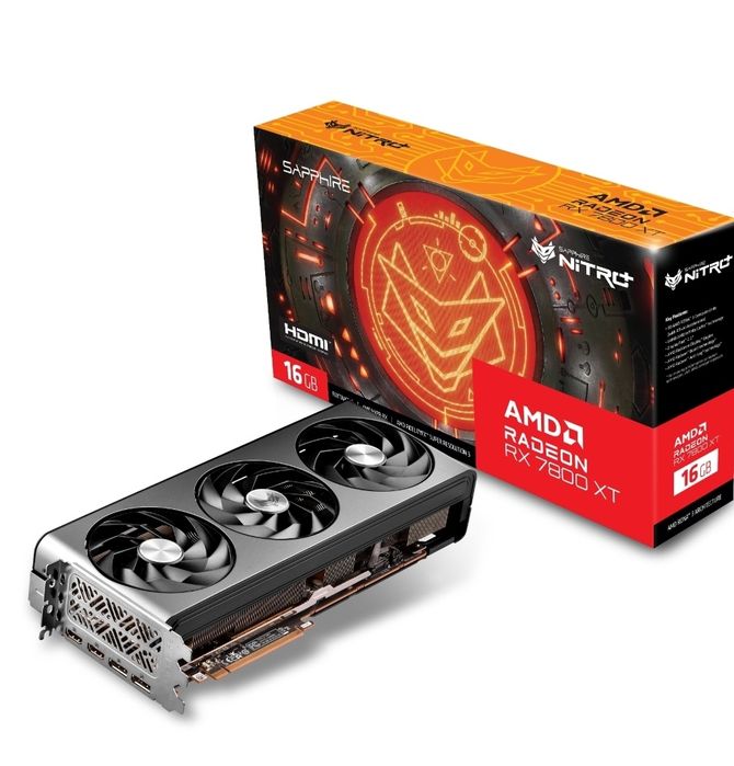 Rx 7800 XT Saphire Nitro+ 16GB DDR6