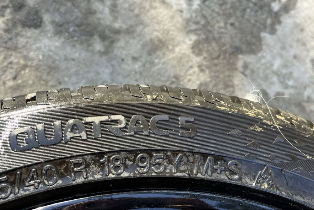 Jante golf 7 + anvelope 225/40R18 235/40R18 M+S