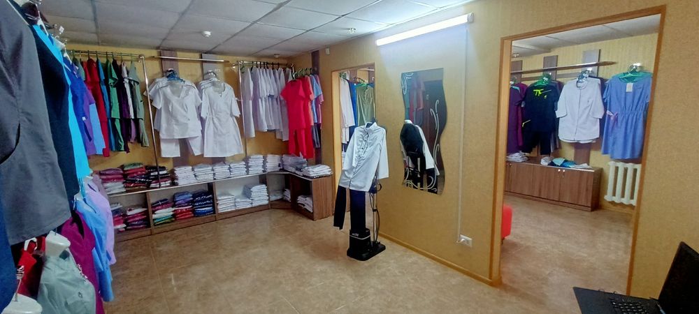 Продаётся магазин медицинской одежды