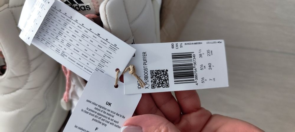 Ghete dama adidas noi, cu eticheta, mar 38 2/3