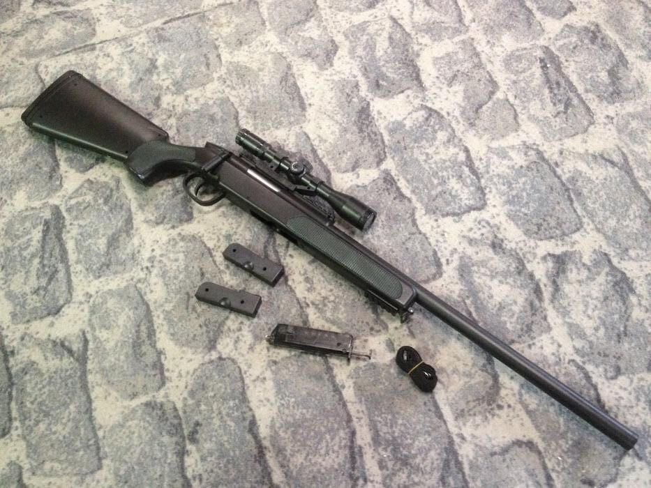 ATENTIE!! Pusca/Vanatoare/Airsoft modificat FOARTE PUTERNIC 7,3j