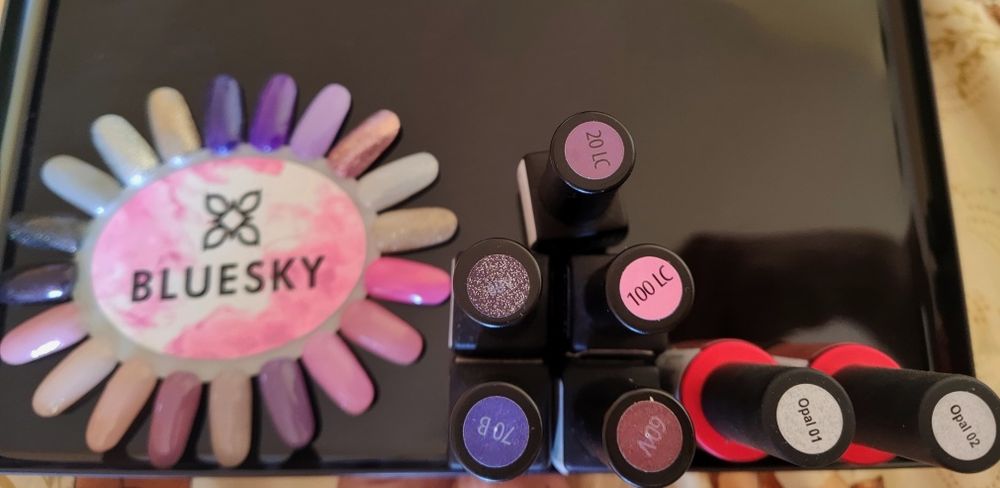 Разпродажба!Гел лакове Kodi, Bluesky, Mack's, Purple и консумативи
