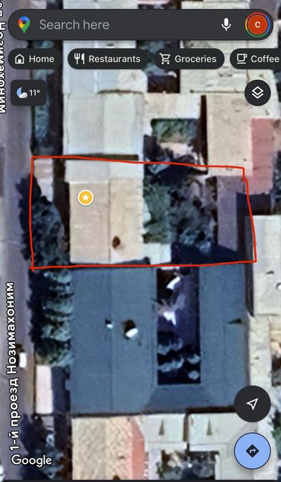 Профессорский Городок, Нозимахоним 1 проезд, 4.8 сотки жилой дом