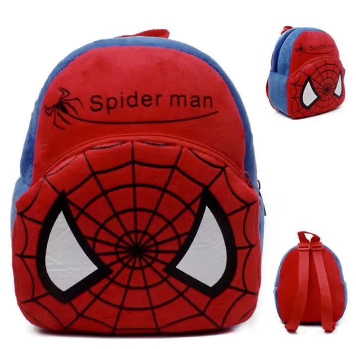 Детска фигурална раница Мечо пух минион спайдър мен spiderman superman
