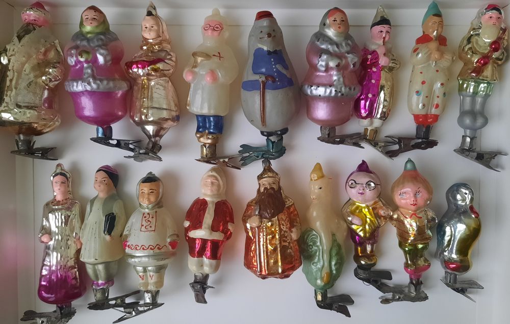Советские елочные игрушки